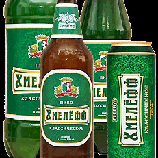 Hmeljoff Klassitseskoe / Хмелёфф Kлассическое 4.0%, Russkaja Pivovarennaja Kompanija Hmeljoff, Russia