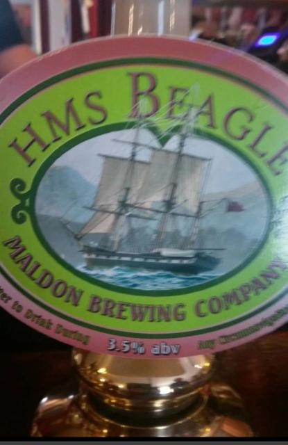 HMS Beagle 3.5%, Maldon Brewing Company, England