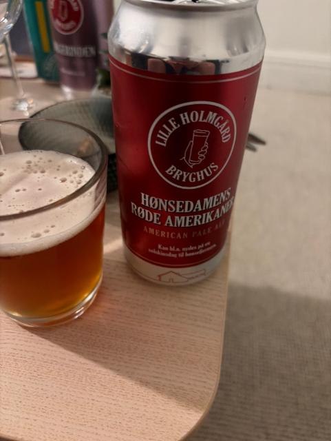 Hønsedamens røde amerikaner 5.8%, Lille Holmgård Bryghus, Denmark