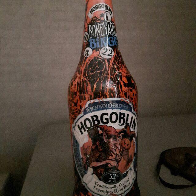 Hobgoblin Boneyard Bingo 5.2%, Wychwood Brewery (Marston's Brewery), England