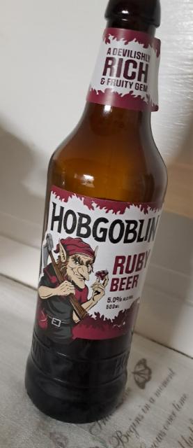 Hobgoblin Ruby 5.0%, Marston's Brewery, England