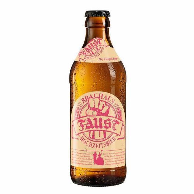 Hochzeitsbier 5.4%, Brauhaus Faust, Germany