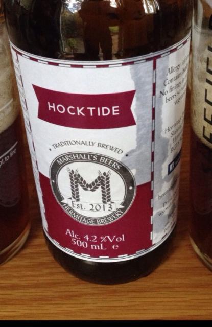 Hocktide 4.2%, Hermitage Brewery, England