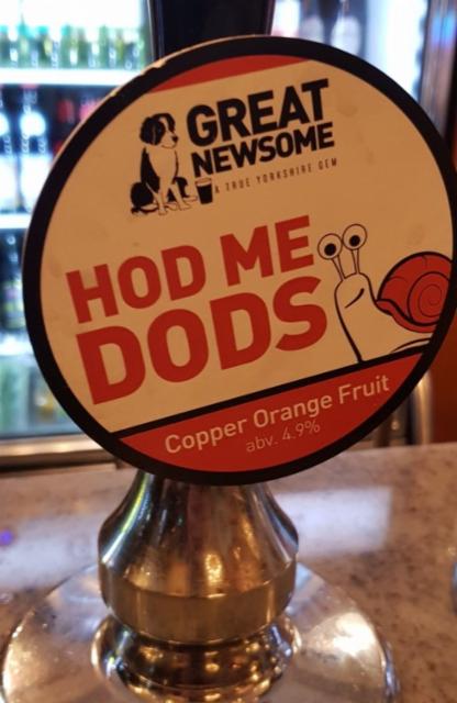 Hod Me Dods 4.9%, Great Newsome Brewer, England