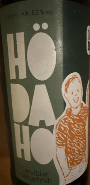 Hödaho 5.2%, Pott's Brauerei, Germany