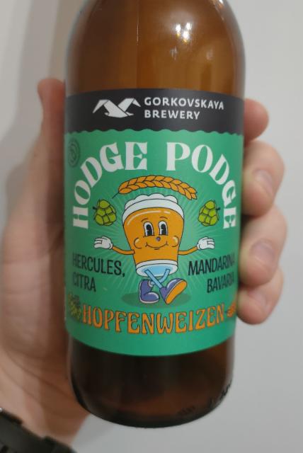 Hodge Podge Hopfenweizen 8.0%, Gorkovskaya Pivovarnya / Gorkovskaya Brewery / Горьковская Пивоварня, Russia