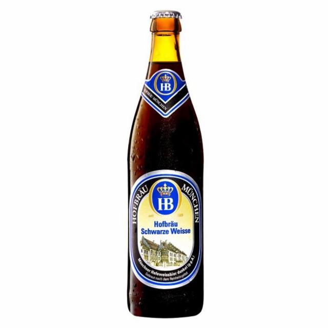Hofbräu Schwarze Weisse / Dark Wheat / Hefeweizen Dunkel 5.1%, Staatliches Hofbräuhaus München, Germany