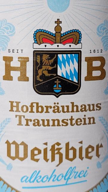 Hofbräuhaus Traunstein Weißbier alkoholfrei, Hofbräuhaus Traunstein