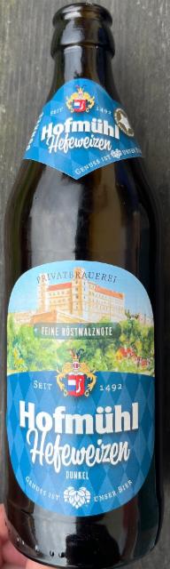 Hofmühl Hefeweizen Dunkel 5.4%, Privatbrauerei-Hofmuehl-Gmbh, Germany