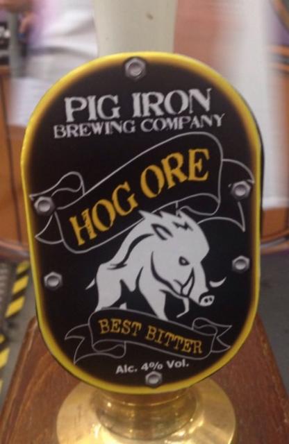 Hog Ore Best Bitter 4.0%, Pig Iron Brewing Co Ltd, England