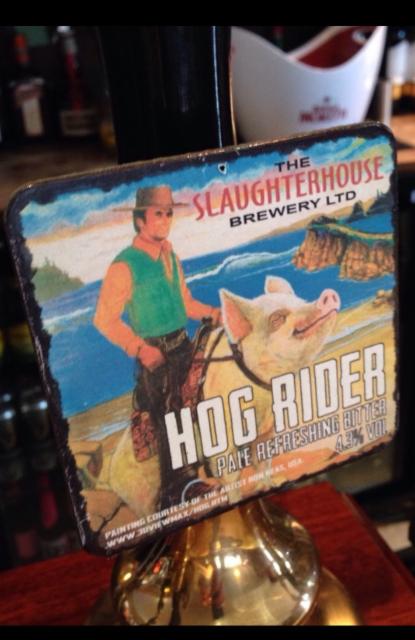 Hog Rider 4.3%, The Slaughterhouse Brewery, England