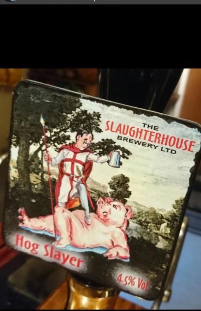 Hog Slayer 4.5%, The Slaughterhouse Brewery, England