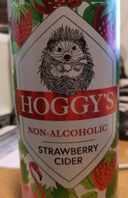 Hoggy's Non-alcoholic Strawberry cider 0.0%, A. Le Coq (Olvi), Estonia