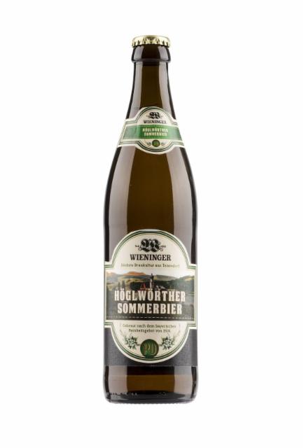 Höglwörther Sommerbier 5.0%, Privatbrauerei M.C. Wieninger, Germany