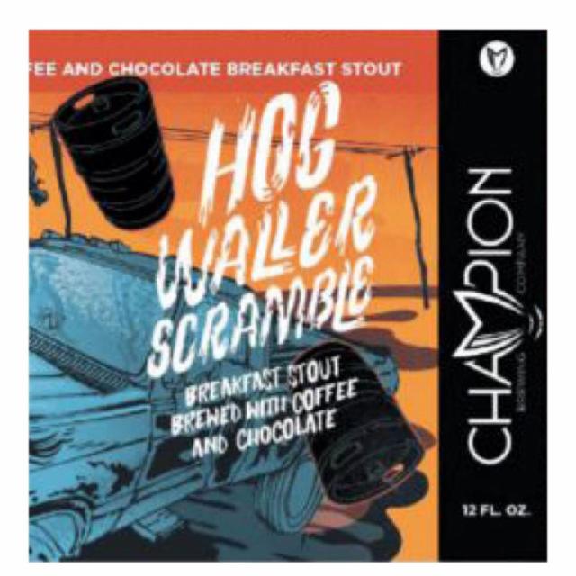 Hogwaller Scramble 8.0%, Champion Brewing Company, United States