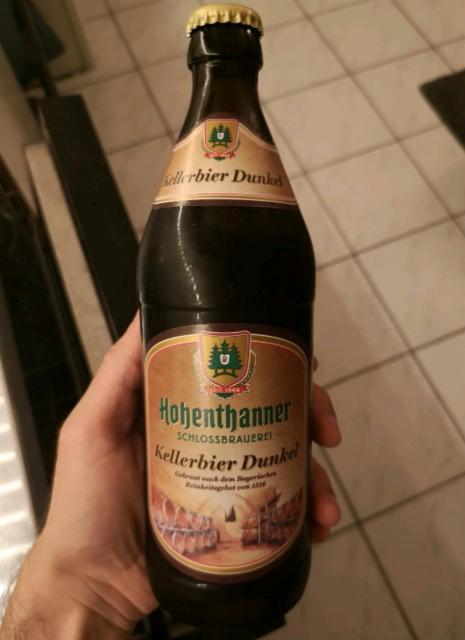 Hohenthanner Kellerbier Dunkel 5.7%, Hohenthanner Schlossbrauerei, Germany