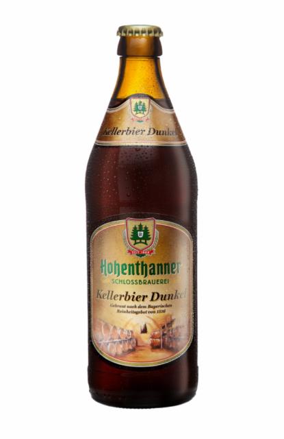 Kellerbier Dunkel 5.7%, Hohenthanner Schlossbrauerei, Germany