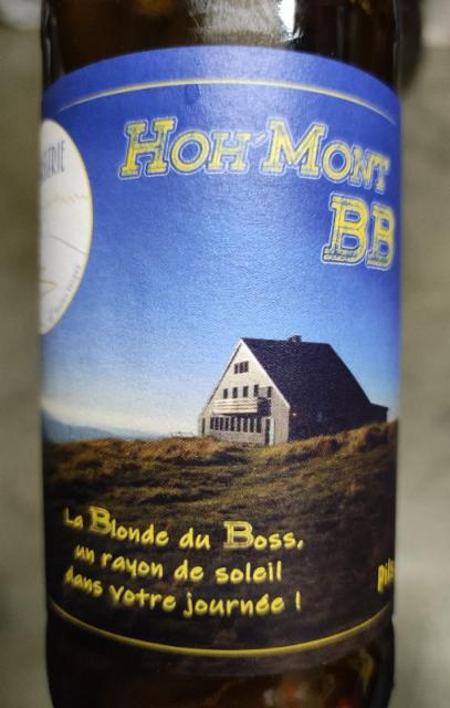 Hoh'Mont BB 4.8%, Brasserie Du Hohneck, France