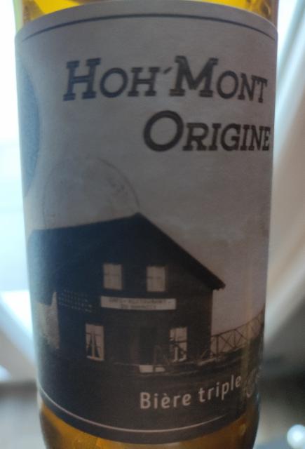 hoh'mont Origine 8.8%, Brasserie Du Hohneck, France