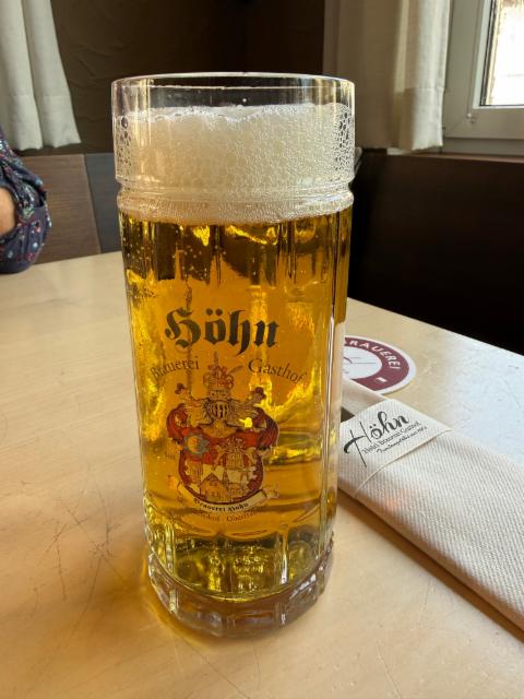 Höhn Helles, Brauerei Gasthof Höhn