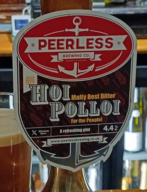 Hoi Polloi 4.4%, Peerless Brewing Company, England