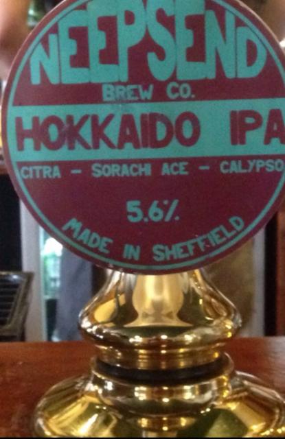 Hokkaido IPA 5.6%, Neepsend Brewery Ltd, England