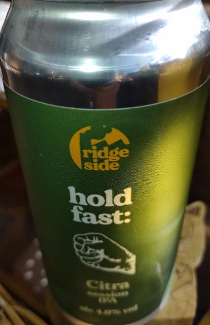 hold fast citra 4.0%, Ridgeside Brewery, England