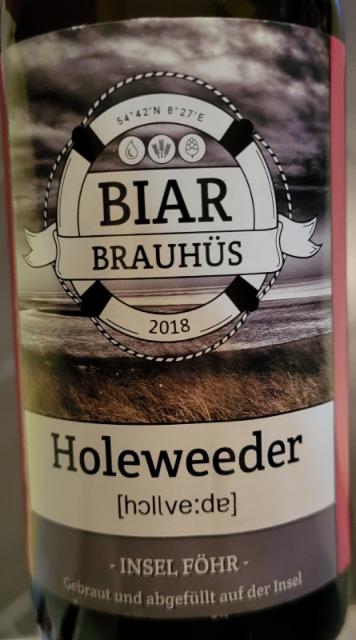 holeweeder 5.8%, Biar-Brauhüs, Germany