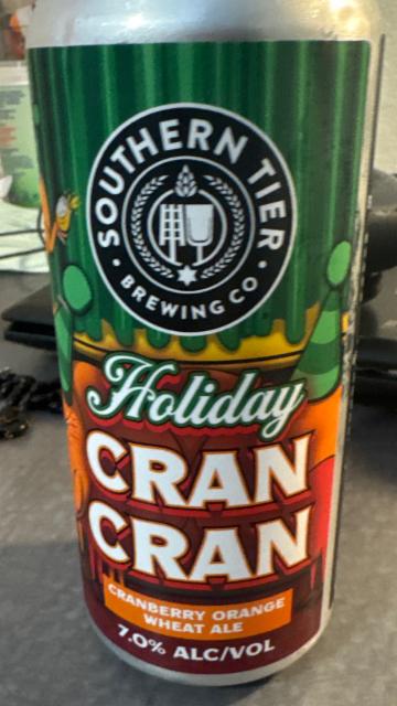 Holiday crancran 7.0%, Southern Tier Brewing Company, United States