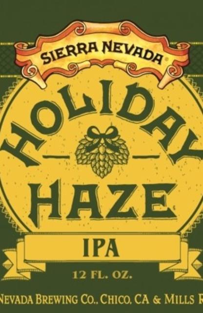 Holiday Haze 6.5%, Sierra Nevada Brewing Company, United States
