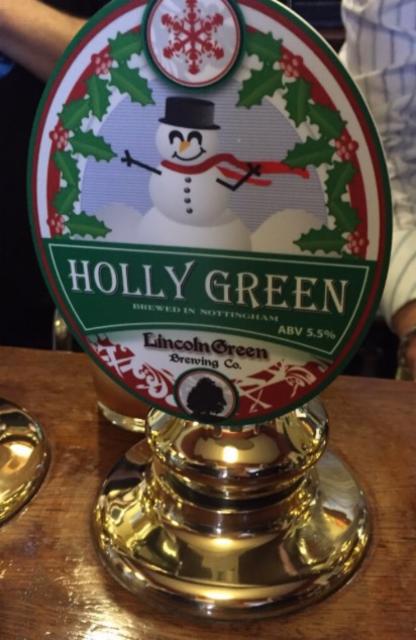 Holly Green 5.5%, Lincoln Green Brewing, England