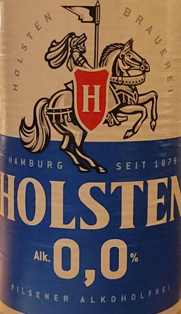 Holsten 0,0%, Holsten-Brauerei AG, Germany