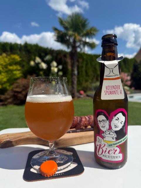 Holunder Spumante Limited 4.0%, Die Biermacherinnen, Italy