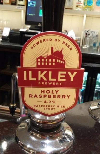 Holy Raspberry 4.7%, The Ilkley Brewery, England