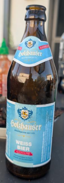 Holzhauser Weissbier alkoholfrei 0.0%, Privatbrauerei Holzhauser, Germany