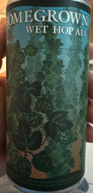 Homegrown Wet Hop Ale 5.8%, Moonlight Brewing Company, United States