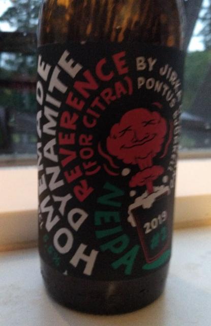 homemade dynamite 5.5%, Hedönist Brewing, Finland