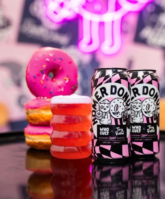 Homer Doughnut 5.0%, Tiny Rebel Brewing, Wales