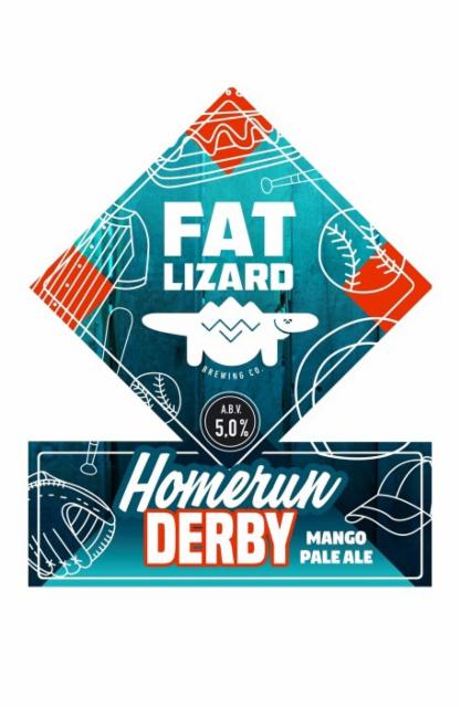Homerun Derby 5.0%, Fat Lizard Brewing Co., Finland