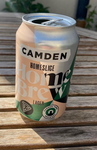 Homslice Home Brew 3.8%, Camden Town Brewery (AB InBev), England