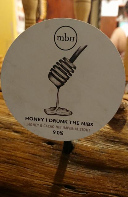 Honey I Drunk The Nibs 9.0%, The Mobberley Brewhouse, England