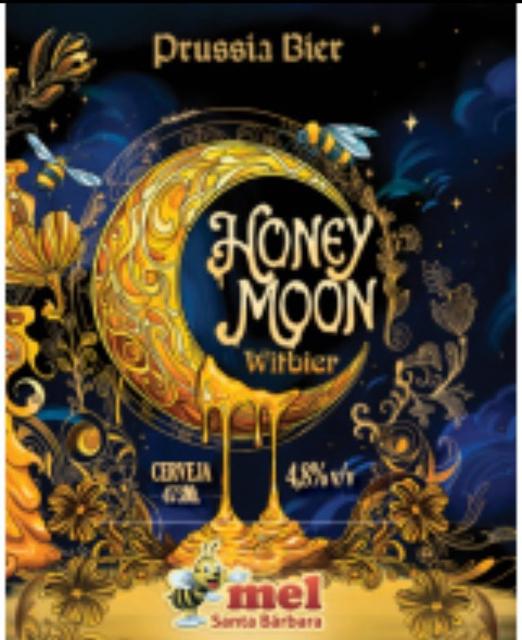 Honey Moon 4.8%, Prussia Bier, Brazil