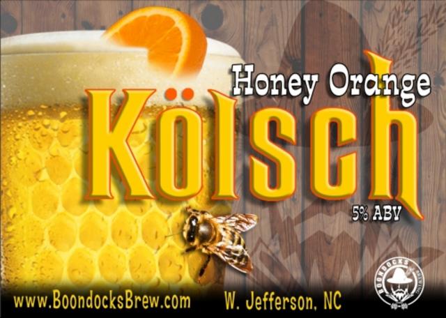 Honey Orange Kolsch 5.3%, Boondocks Brewing, United States
