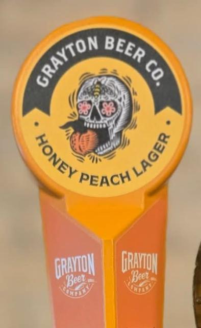 Honey Peach Mexican Lager 4.7%, Grayton Beer, United States