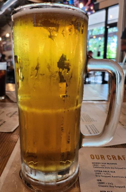 Honey pot blonde, Mad duck craft brewing co.