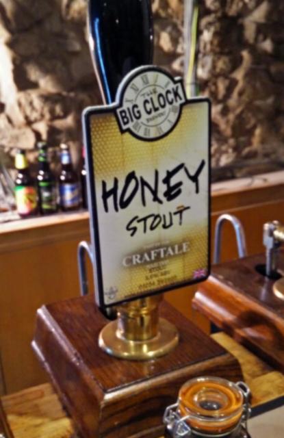 Honey Stout 5.5%, The Big Clock Brewery, England