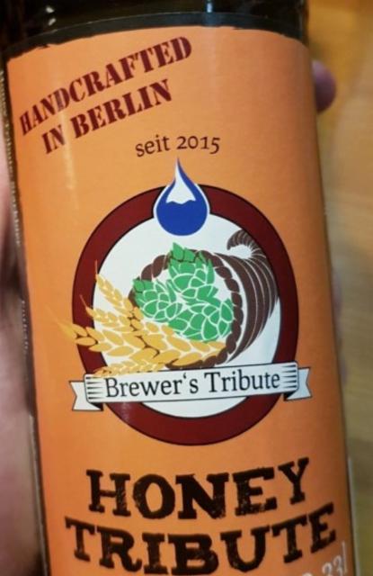 Honey Tribute 7.1%, Brewer's Tribute, Germany