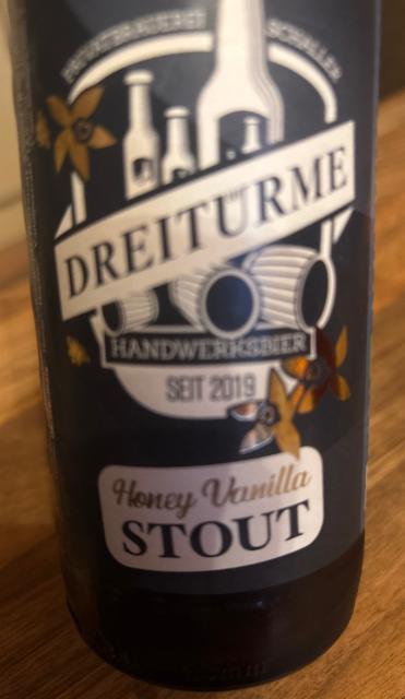 Honey Vanilla Stout 7.5%, Dreitürme Privatbrauerei Schaller, Germany