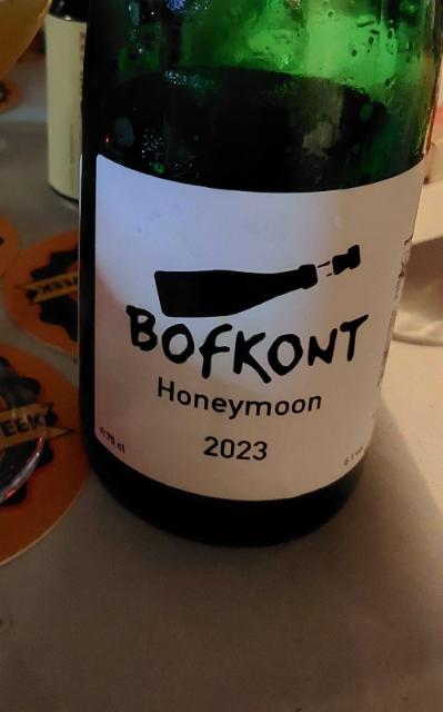 Honeymoon (2023) 6.0%, Bofkont, Belgium
