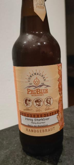 Honig Starkbier 7.9%, Cunewalder ProBier Werkstatt, Germany